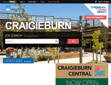 Tablet Screenshot of craigieburncentraljoblink.com